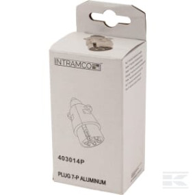 Stecker 7-Polig Metall 12V Kramp LA403014