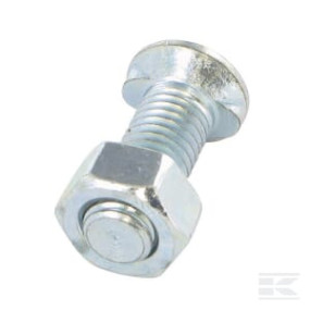 Pflugschraube mit 2 Nasen Oval M12X35 Naud Kramp 051824