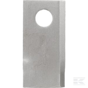 Mähmesser links 98X48X4 Mm, Bohrung Ø 19 Mm, Geeignet für Fella / Fortschritt, 25Er-Packung Kramp