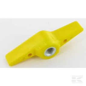 Flügelmutter M8/Gelb Poylam. Kramp 0016715
