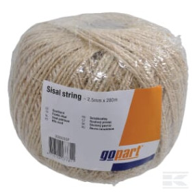 Sisalband 2,5 Mm X 280 M Kramp 200003GP