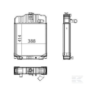 Kühler Kramp 133153001N