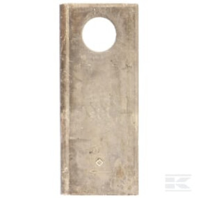 Mähmesser links 120X49X4 Mm, Bohrung Ø 21 Mm, Geeignet für Pöttinger Kramp