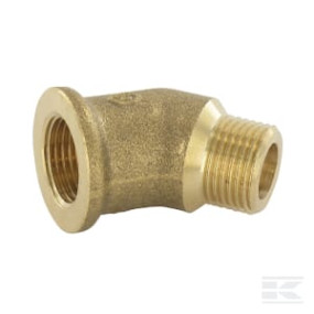 Messingwinkel Ig/Ag 3/4" 45° Kramp 34772