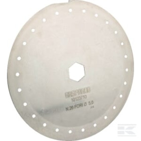 Scheibe 26 Löcher D 5-0 Kramp G10123710R
