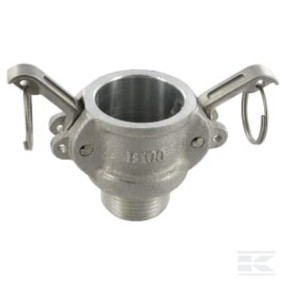 Camlock Typ B 1" Außengewinde Aluminium Kramp HCN100BAL025