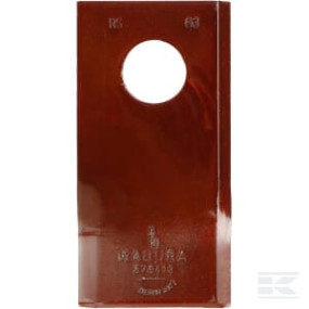 Mähmesser rechts 93X47X3 Mm, Bohrung Ø 19 Mm, Geeignet für Krone, 25Er-Packung Kramp 001458682KR