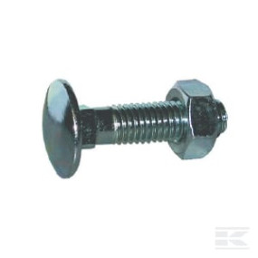 Schlossschraube Verz.m10X40 4.6 Din603 Kramp 6031040
