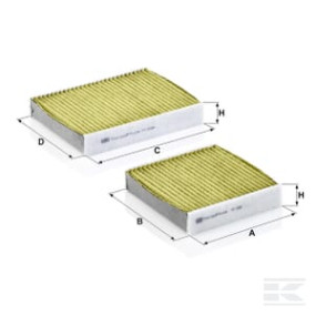 Luftfilter (C13993) Kramp