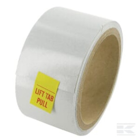 Reflektierendes Band 50 Mm Weiß Kramp WB078985