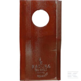 Mähmesser links 90X50X4 Mm, Bohrung Ø 19 Mm, Geeignet für Krone, 25Er-Packung Kramp