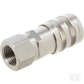 Kuppl.muffe 3/8-1/2"Bsp-Stahl Kramp 2FFN3812GASF2V