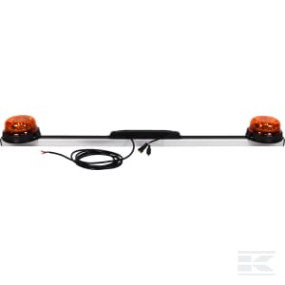 Dachbalken, 136 Cm, mit 2 Led-Rundumleuchten Pegasus Kramp 2090L2B136