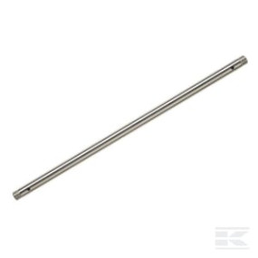 Rohr 1/2" 157 Cm 4X Ø7 Löcher, Edelstahl Kramp 8292002