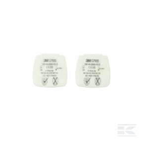 Auswechselbarer Partikelfilter D7935, P3 R (4X) Kramp D7935