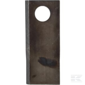Mähmesser rechts 120X49X4 Mm, Bohrung Ø 21 Mm, Geeignet für Pöttinger Kramp