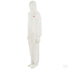 Einwegoveralls, Erwachsener, Gr. 3Xl Uk:46 , Weiß , By 3M Kramp 4515W3XL