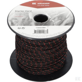 Starterseil, 2,5 Mm X 100 M, Schwarz Kramp KR0251000B