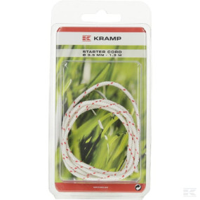 Starterkabel 3,5 Mm X 1,3 M Weiß Kramp KR0350013