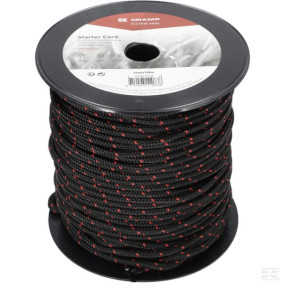 Starterseil, 6,0 Mm X 100 M, Schwarz Kramp KR0601000B
