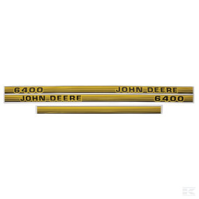 Aufkleberset "John Deere 6400 (Tr6400Jd) Kramp