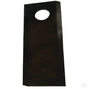Mähmesser links 120X48X4 Mm, Bohrung Ø 18,50 Mm, Geeignet für Vicon / Gehl / Lely / New Holland / Pöttinger, 25Er-Packung (Vn99358699Kr) Kramp