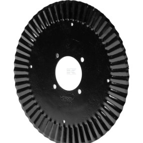 Wellenscheibe, Geriffelt, D 17", 45Hrc Kramp