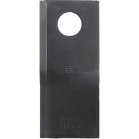 Mähmesser rechts 112X48X4 Mm, Bohrung Ø 19 Mm, Geeignet für Fella, 25Er-Packung Kramp