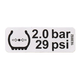 Aufkleber "2,0 Bar" Fella Kramp