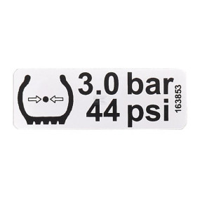 Aufkleber "3,0 Bar" Fella Kramp