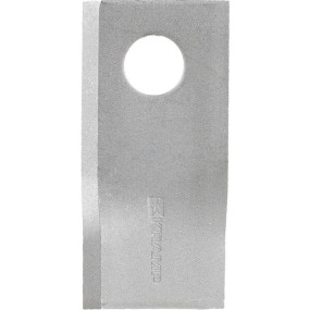 Mähmesser links 100X48X3 Mm, Bohrung Ø 19 Mm, Geeignet für Pöttinger / Niemeyer, 25Er-Packung Kramp