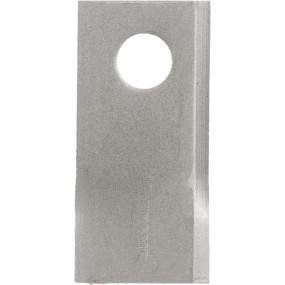 Mähmesser rechts 100X48X3 Mm, Bohrung Ø 19 Mm, Geeignet für Pöttinger / Niemeyer, 25Er-Packung Kramp