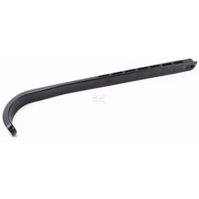 Kufe Kunst. Hdpe Schwarz Kramp