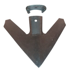 Gänsefußschar 14" 8Mm Clip-On (Cp14Fk) Kramp