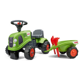Claasbaby-Aufsitztraktor mit Anhänger, Harke & Schaufel (F212C) Kramp