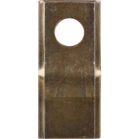 Mähmesser 105X47X3 Mm, Bohrung Ø 21 Mm, Geeignet für Taarup / Claas / Krone / Massey Ferguson / Pz / Vicon (Kt4189900001) Kramp