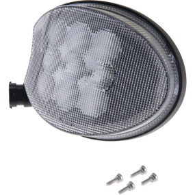 Eck-Arbeitsscheinwerfer Led, links, 45W 4500Lm, 160X127X67Mm, Schwarze Blende, H9-Stecker, Combo, Passend für John Deere (La10640Left) Kramp