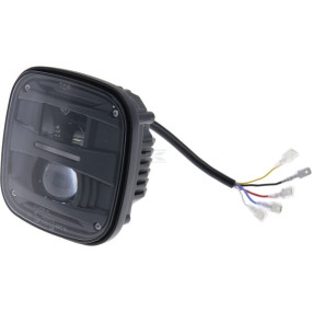 Scheinwerfer Led, 25/50W, Quadratisch, 10/30V, 126X126X82Mm, Fernlicht/Abblendlicht, Geeignet für John Deere (La80070) Kramp