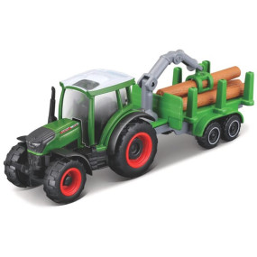 Fendt209 mit Holzanhänger (Ma15590Fl) Kramp