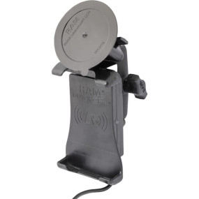Telefonhalterung mit Kabelloser Ladefunktion Und Saugnapf (Ramb166Un14Wbl) Kramp