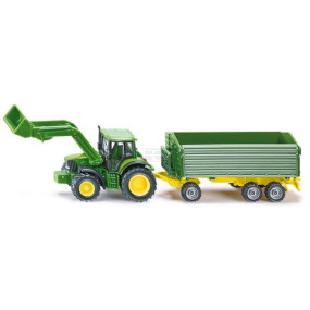 John Deere mit Frontlader Und Anhänger (S01843) Kramp