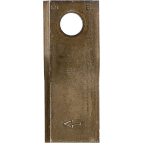 Mähmesser rechts 120X48X4 Mm, Bohrung Ø 18,50 Mm, Geeignet für Vicon / Gehl / Lely / New Holland / Pöttinger, 25Er-Packung (Vn9935870001) Kramp
