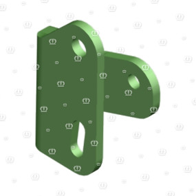 Adapterblech Wegmesszylinder Krone 202278863