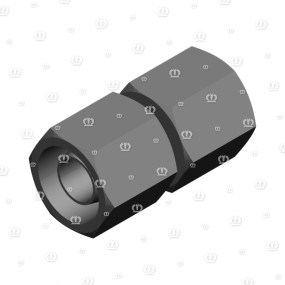 Doppelnippel M. O-Ring Krone 2307430