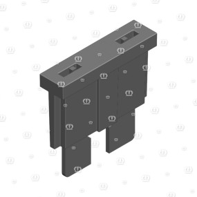 Ato-Flachstecksicherung 20A Gelb Krone 3018560