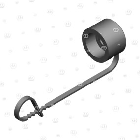 Blindkappe Bu Schwarz Krone 3020510