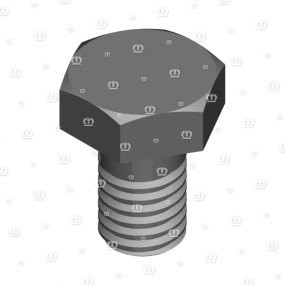 6Kt-Schraube M8 X 12 Krone 9002531