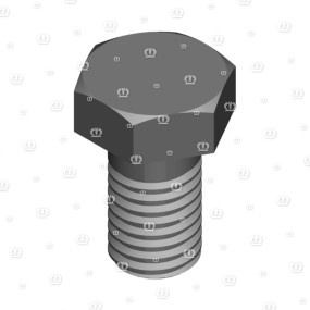 6Kt-Schraube M12 X 20 Krone 9006530