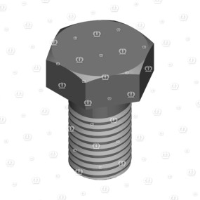 6Kt-Schraube M16 X 25 Krone 9006730