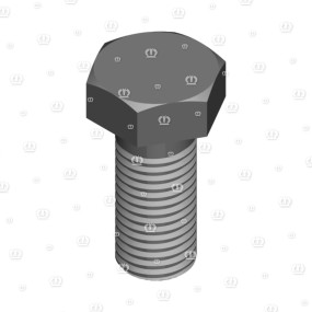 6Kt-Schraube M16 X 35 Krone 9006740